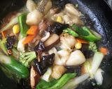 真鱈の八宝菜風旨煮作り方10写真