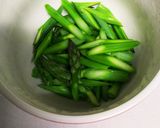 牛肉アスパラ炒め作り方1写真
