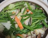 ★納豆とあさりのヘルシーチゲ鍋作り方2写真