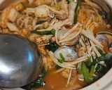 ★納豆とあさりのヘルシーチゲ鍋作り方4写真