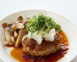 大根おろしと大葉で【和風ハンバーグ】作り方9写真