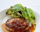 大根おろしと大葉で【和風ハンバーグ】作り方11写真