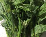 山ウドの葉っぱから揚げ作り方1写真