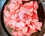 我が家の牛すじ煮込み○＊作り方1写真