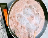 我が家の牛すじ煮込み○＊作り方2写真