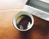 真っ黒♥️チョコバナナの男前パウンド♪作り方1写真