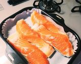 生サーモンふっくら焼き【ラクック】作り方1写真