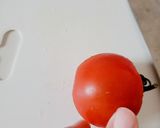 熱々ジューシー♪トマトのチーズ焼き作り方1写真