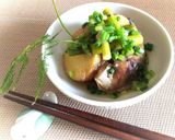 鯖缶とじゃが芋のオイスター煮作り方4写真