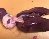 超楽々 若鶏レバーの甘辛煮 作ります作り方1写真