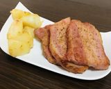 冷凍にしたベーコンを解凍せずに焼く実験作り方11写真