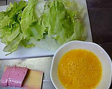 レタスとかまぼこの☆卵炒め作り方1写真