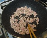 (゜д゜）ウマー鶏そぼろの親子丼作り方1写真