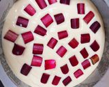 ルバーブのクランブルチーズケーキ作り方19写真