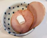 焼きマシュマロ☆のハム巻き作り方4写真