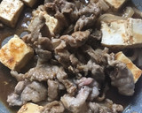焼き豆腐と豚肉の焼肉タレ炒め作り方2写真