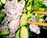 美味い❤豚肉ときゅうりの甘辛味噌炒め作り方4写真