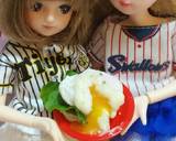 リカちゃんサイズ♡エッグベネディクト風ꕤ作り方14写真