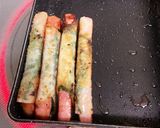 激旨☆厚切りベーコンと大葉のパリッと焼き作り方15写真