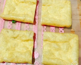 ほっとする♡青菜と卵&カニカマの巾着煮♪作り方2写真