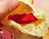 ほっとする♡青菜と卵&カニカマの巾着煮♪作り方3写真