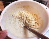 トマトと大葉の冷製アボガドクリームパスタ作り方3写真