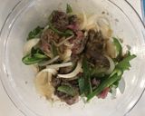 レンジで柔らか！牛肉のオイスター炒め作り方8写真