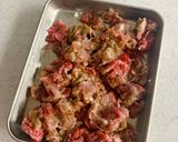 セロリと牛肉のかき油炒め作り方2写真