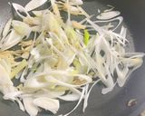 セロリと牛肉のかき油炒め作り方6写真