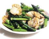 中細アスパラと蒸しベビーホタテの炒め物作り方6写真