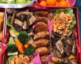 2018年小学校運動会のお弁当　覚書作り方3写真