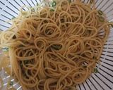 納豆入り洋風焼きそば作り方3写真