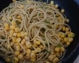 納豆入り洋風焼きそば作り方4写真