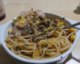 納豆入り洋風焼きそば作り方5写真