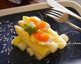 今が旬♫茹でホワイトアスパラ＆半熟卵作り方6写真
