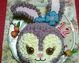 ステラルー ケーキ❤ キャラ立体ケーキ作り方4写真