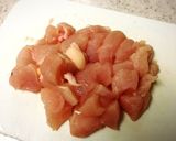 茹でそら豆と鶏むね肉のクミンシード炒め作り方2写真