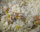 新食感✿粒々コーン入り✿おから作り方3写真