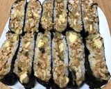 腸まで届くおからナスそぼろのおにぎらず作り方9写真