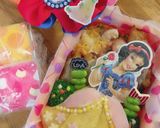プリンセス弁当 ♕シンデレラ キャラ弁作り方7写真