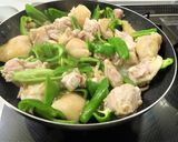 鶏とピーマンの塩麹炒め作り方2写真