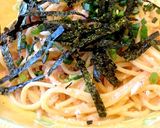 辛子明太子としらすのパスタ♪ランチに作り方5写真