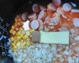 ご飯一合★炊飯器で簡単★ケチャップライス作り方4写真