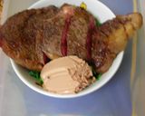 デコレーションステーキ丼作り方3写真
