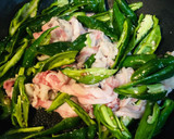 簡単!手軽!万願寺甘とうのこうじ炒め作り方5写真