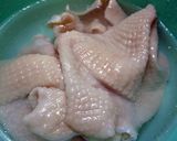 お酒にも☆簡単！鶏皮ポン酢作り方2写真