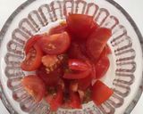 バルサミコ風味トマトのパスタ作り方1写真