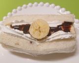 食パンでバナナロールケーキ♡カロリーオフ作り方5写真