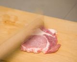 漆黒カツバーガー作り方1写真