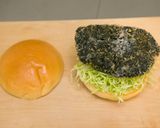 漆黒カツバーガー作り方4写真